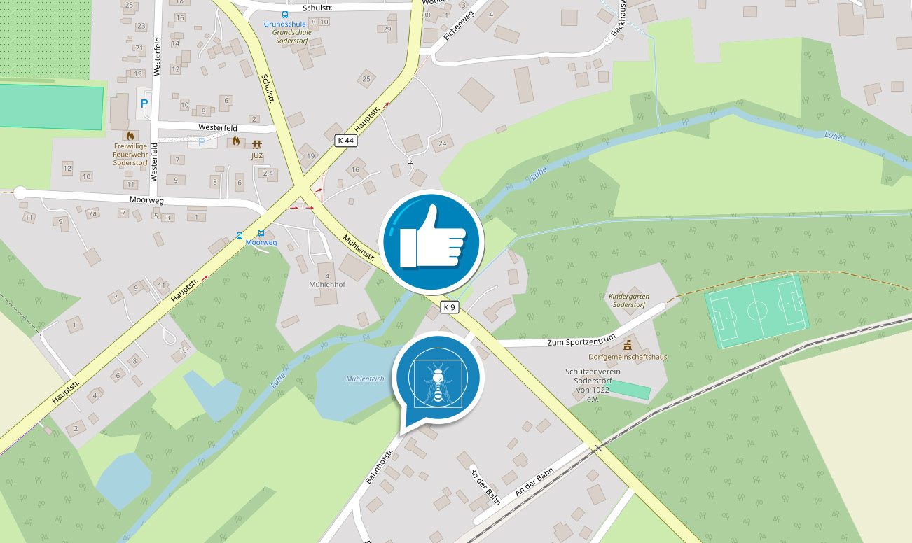 Strassensperre aufgehoben K9