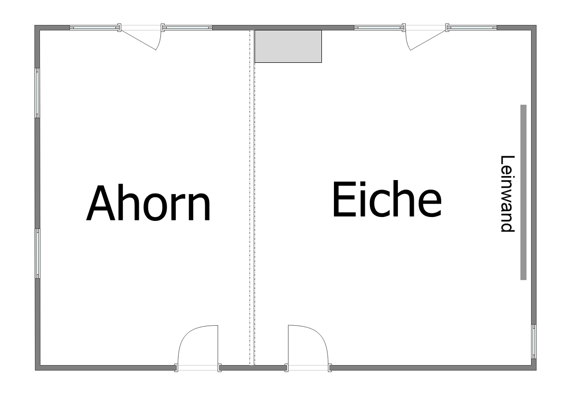 Ahorn Eiche